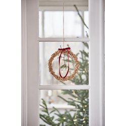 Ib Laursen Krans med trperler hndlavet  23