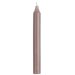Ib Laursen Kronelys gammelrosa rustik 18 cm.- 1 stk.