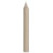 Ib Laursen Kronelys sand rustik 18 cm .- 1 stk.