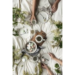 Ib Laursen Krus med riller Mynte Latte