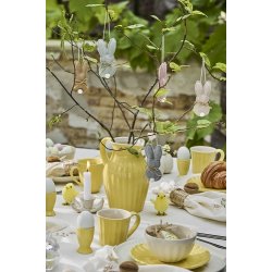  Ib Laursen -P�skekylling gul plys, pakning med 3 stk,H: 6 cm.