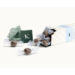 Karamel Kompagniet - Karamelkugler: Julekugler i chokolade, 109g.  