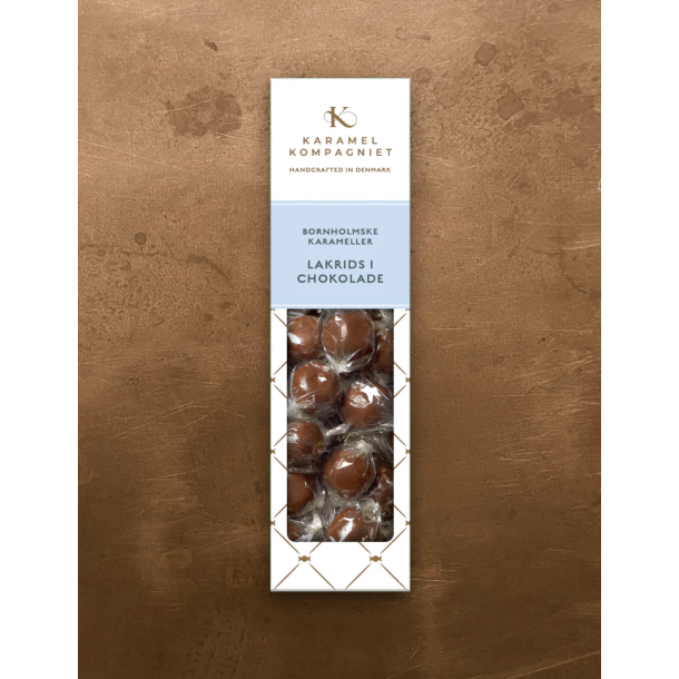 Karamel Kompagniet - Karamelkugler: Julekugler i chokolade, 109g.  