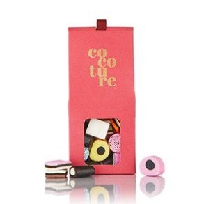 Cocoture Lakridskonfekt i r�d Cocoture Drag�box 90g.