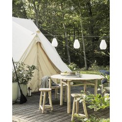 House Doctor Lanterne, Drop, Hvid 35 cm.