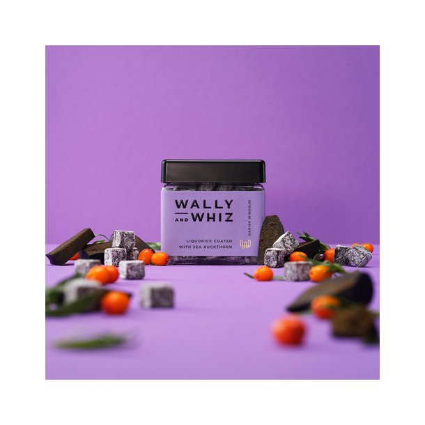 Wally og Whiz LAKRIDS MED HAVTORN, 140G. 