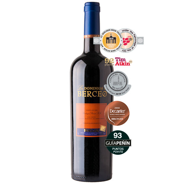 R�DVIN - Spanien - Los Dominios De Berceo, Tempranillo Prefiloxerico Rioja, 2015, Bodegas Manzano 75cl