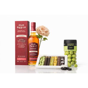 Gave med Old Perth Whisky, chokolade og lakrids (uden blomst)