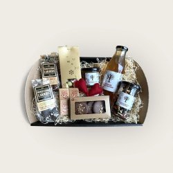 Luksus gavekurv med alt til julens hygge