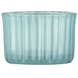 Ib Laursen Lygte til fyrfadslys aqua glas