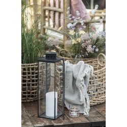 Ib Laursen Lygte til fyrfadslys med bambusflet