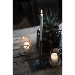 Ib Laursen Lygte til fyrfadslys med rattanflet