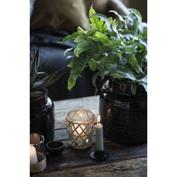 Ib Laursen Lygte til fyrfadslys med bambusflet