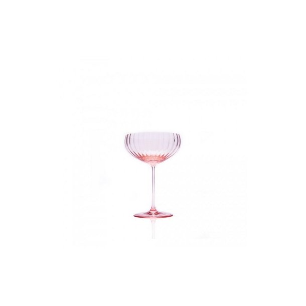 Anna von Lipa Lyon Champagne Saucer - Rosa, 1 stk