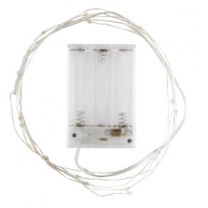 Ib Laursen Lyskde med 20 LED lys indendrs