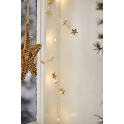 Ib Laursen Lyskde med 20 gyldne stjerner indendrs 190 cm.