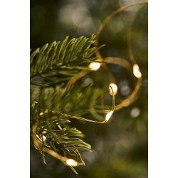 Ib Laursen Lyskde med 40 LED-lys udendrs