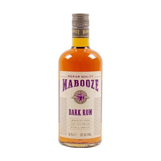 Mabooze, Dark rom, 37,5%, 70 cl.