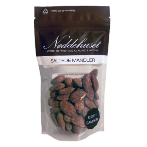 Nddehuset Trristede Saltede Mandler - 85g BB 15/11