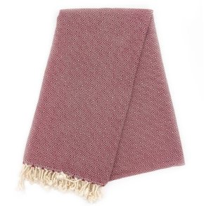 Karnah Marbella badehndklde  aubergine 90x170 cm.