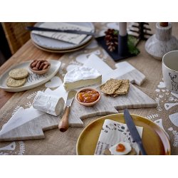 Bloomingville - Marion Skl, Natur, Terrakotta - st med 12 stk