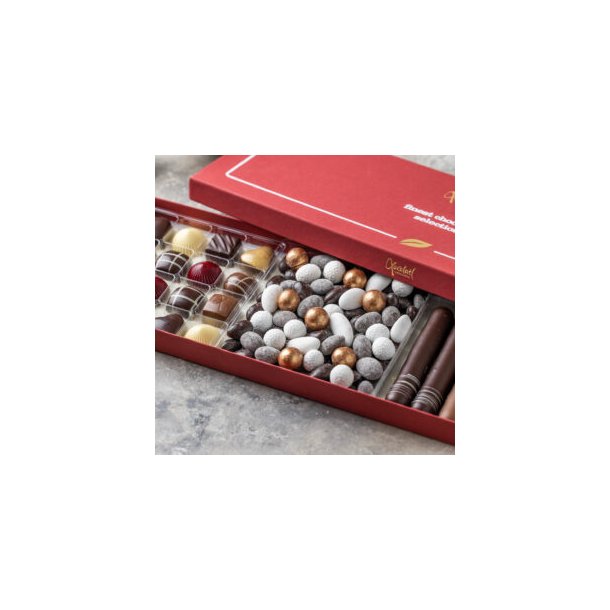 Xocolatl - Merry cherry 16 marzipan mix, 560g. 