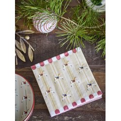 Bloomingville - Merry-go-round Serviet, Papir, 20 stk.