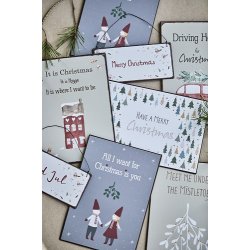 Ib Laursen Metalskilt Metalskilt Meet me under the Mistletoe