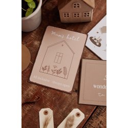 Ib Laursen Metalskilt Mum's hotel 20x14 cm