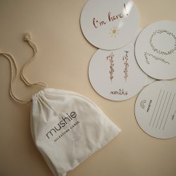 Mushie Milestone Cards