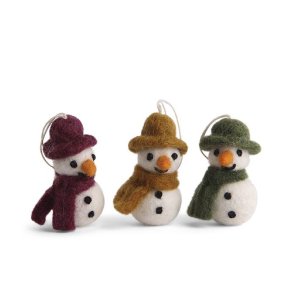 Gry & Sif - Mini Snowmen Colorful  st af 3