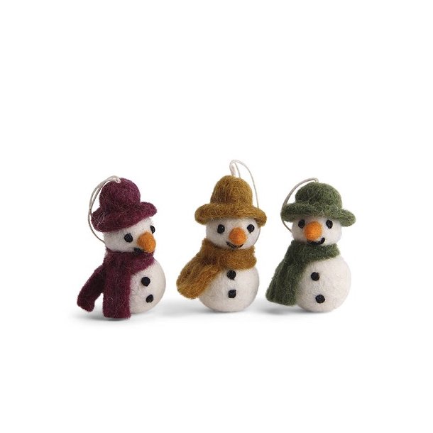 Gry &amp; Sif - Mini Snowmen Colorful  st af 3