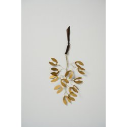 Ib Laursen Mistelten til ophng med hvide perler Gloria 30 cm