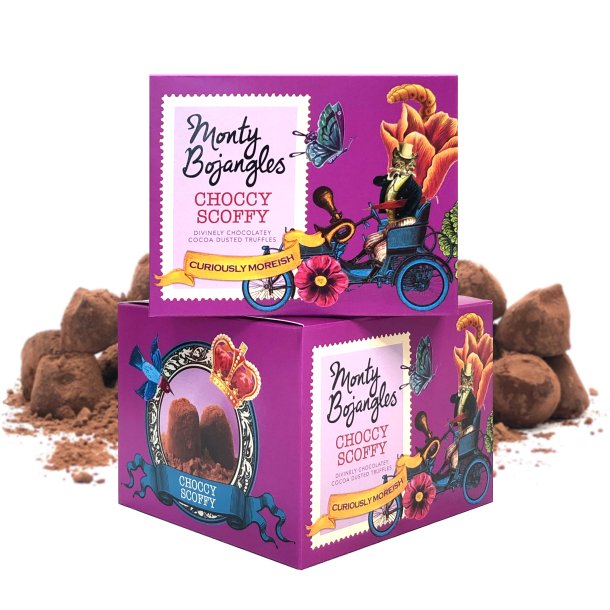 Monty Bojangles Choccy Scoffy Truffles 150 gr.