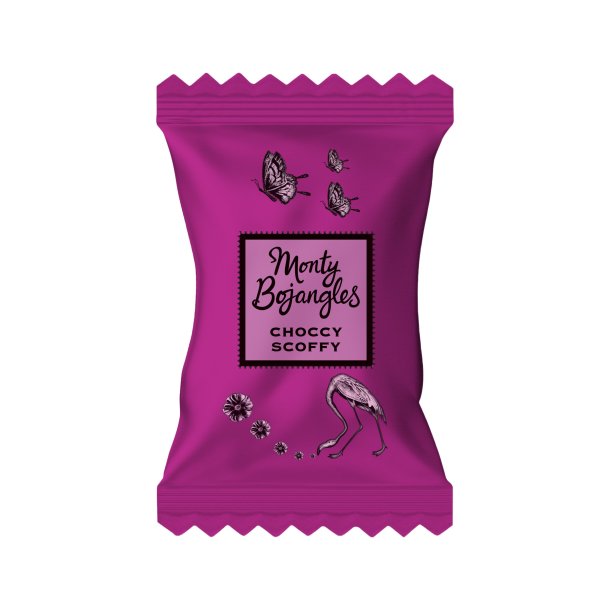 Monty Bojangles Choccy Scoffy Truffles - flowpack  