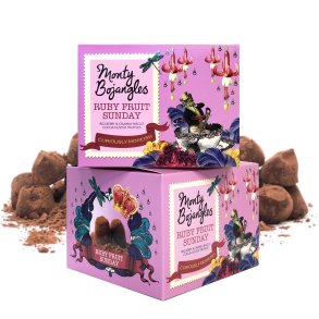 Monty Bojangles Ruby Fruit Sunday Truffles 150 gr.