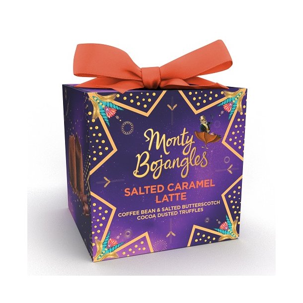 Monty Bojangles Truffle Present - Caramel Latte 100g