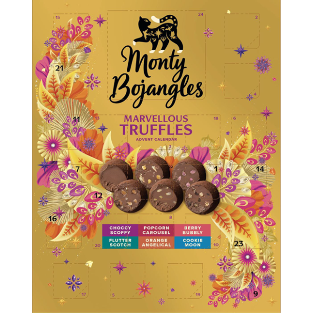 FORUDBESTILLING - Monty Marvellouse Truffles kalender 235g