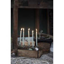 Ib Laursen - Murstensform enkelt UNIKA brun