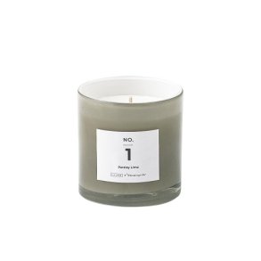 Bloomingville NO. 1 - Parsley Lime Duftlys, Grn, Naturlig Voks