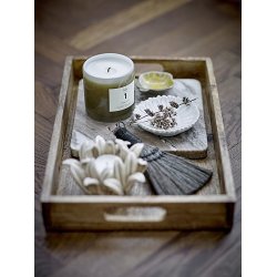 Bloomingville NO. 1 - Parsley Lime Duftlys, Grn, Naturlig Voks