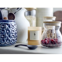 Bloomingville NO. 5 - Sea Salt Duftlys, Brun, Naturlig Voks