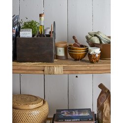 Bloomingville NO. 5 - Sea Salt Duftlys, Brun, Naturlig Voks