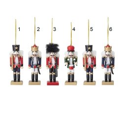 30% rabat - Bloomingville - Nddeknkker Nikita ophngt, Rd, Fyrretr 12,5 cm 6 varianter, 1 stk.