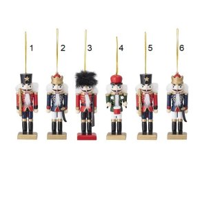 30% rabat - Bloomingville - Nddeknkker Nikita ophngt, Rd, Fyrretr 12,5 cm 6 varianter, 1 stk.