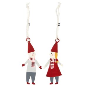  Ib Laursen Nissepar til ophng 2 ass My Nostalgic Christmas, 1 stk.