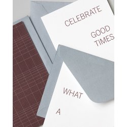 Monograph Notekort m. konvolut, Bordeaux