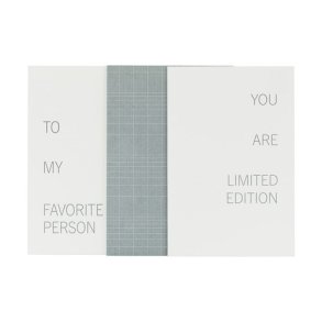 Monograph Notekort m. konvolut, Gr (3 stk)