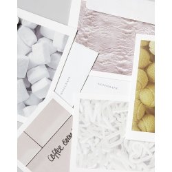 Monograph Notekort m. konvolut, Photo (5 stk.)