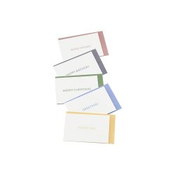 Monograph Notekort m. konvolut (5 stk)